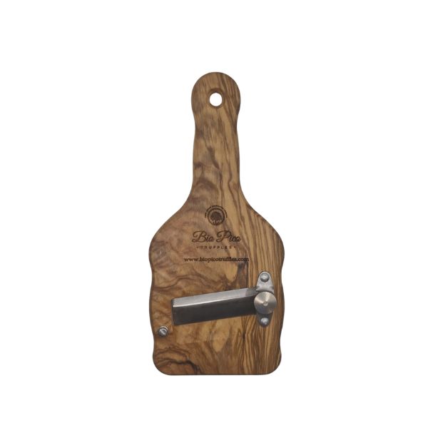Affettatartufi in legno d'ulivo